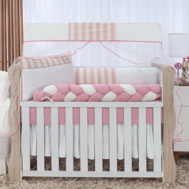 Imagem de Kit Berço Americano Trançado Ternura 9 Peças - Beatriz Baby Enxovais, 