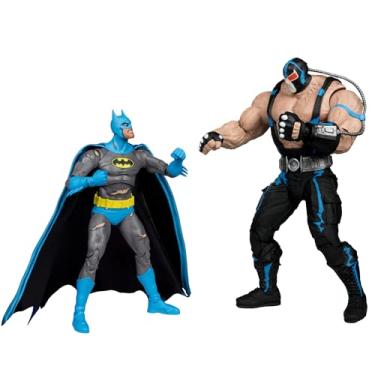 Imagem de DC Multiverse Boneco Batman vs Bane 17,78 cm e Mega Figuras 2 Pk McFarlane Toys