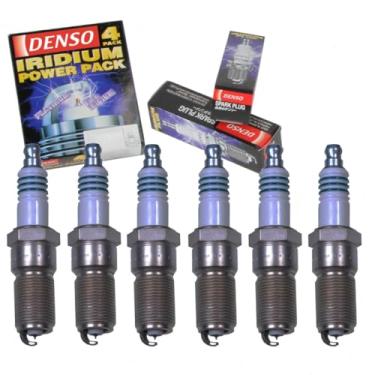 Imagem de 6 velas de ignição DENSO Iridium Power compatíveis com Chrysler 300 2.7L V6 2007-2009