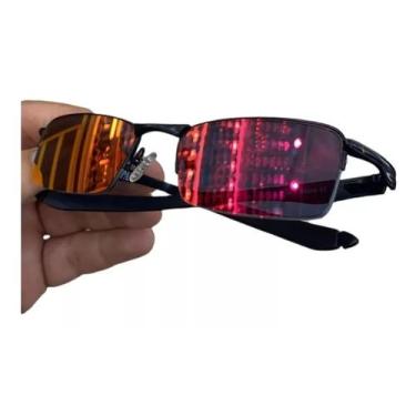 Imagem de Óculos De Sol Lupa De Vilão Carbon Lente Ruby Kit Black - Império dos 