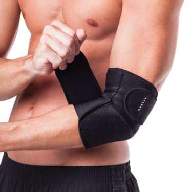 Imagem de Cotoveleira Kestal Ajustável Preta