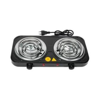 Imagem de Fogão Elétrico Fogareiro Portátil Cooktop 2000w 110v 2 Bocas - Startoo