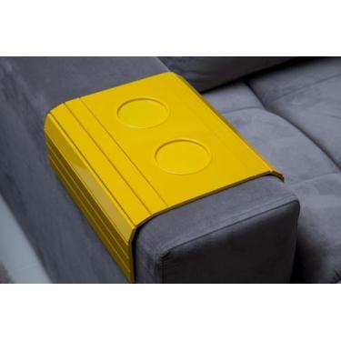 Imagem de Bandeja porta copo - LC Marques, AMARELO