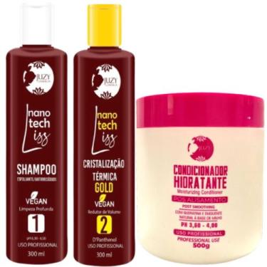 Imagem de Kit Ativo Progressiva Cristalização Gold 300ml + Condicionador Pos Qui