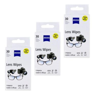 Imagem de Kit Lens Wipes Zeiss C/ 90 Lenços Umedecidos