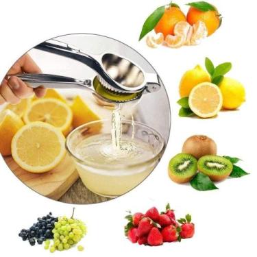 Imagem de Kit 10 Espremedor De Limão Em Aço Inox Manual Super Forte - Fratelli