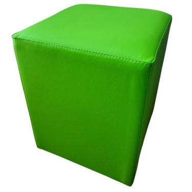Imagem de Puffe Banqueta Quadrado Cubo Decorativo Funcional para uso Doméstico C