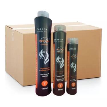 Imagem de Kit Carbox 3 Passos Dueliss Cosmetics - Pack 10 Kits - Due Liss