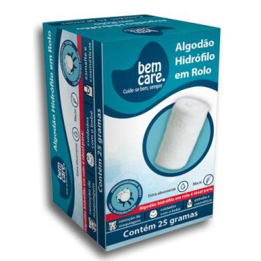 Imagem de Algodao hidrofilico bem care c/25g - MARCA PROPRIA