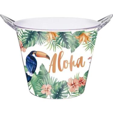 Imagem de Balde Beer Boccati Duplo 6L Com Abridor na Alça Cerveja, Aloha