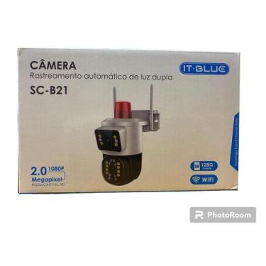 Imagem de Camera Para Monitoramento  IP Com Rastreamento de Luz Dupla - ITBLUE