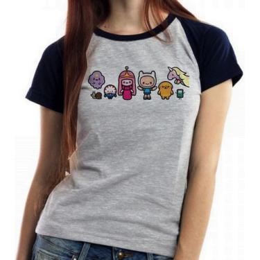 Imagem de Baby look blusa feminina ou Camiseta unissex  Adventure Time  mini - E