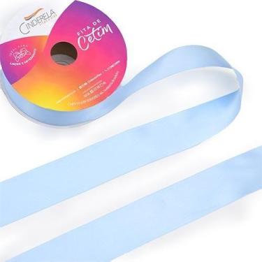 Imagem de Fita de Cetim nº 03 15mm com 50 Metros - Cinderela, 10 - AZUL CLARO