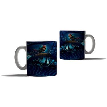 Imagem de Caneca Personalizada Presente Pirata Mar Navio Barco  - Enjoy Shop, Pi