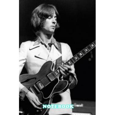 Imagem de Notebook : Eric Clapton Cream Rock band Lined Notebook, 100 Blank Pages, Thankgiving Notebook Journal, 6x9 Inches, Matte Finish Cover #133