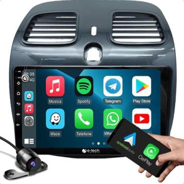 Imagem de Central Multimídia 9 Polegadas 2 Din Com Carplay android auto Para Gra
