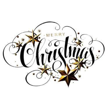 Imagem de IEUDNS Adesivo de parede de Natal Arte de parede Murais PVC Decoração para casa Papel de parede decorativo de Natal Decalque de parede para quarto