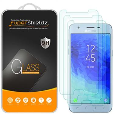 Imagem de Supershieldz (Pacote com 3) Protetor de tela de vidro temperado projetado para Samsung (Galaxy J3 Star), antiarranhões, sem bolhas