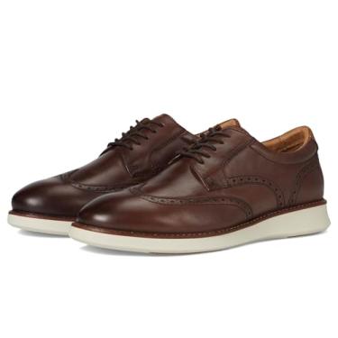 Imagem de Florsheim Sapato Oxford masculino Launch Wing Tip, Marrom, 7 Wide