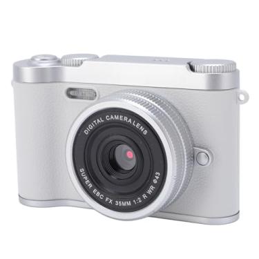 Imagem de Câmera digital para fotografia com foco automático, câmera de vlog de 48 MP, câmera digital infantil de apontar e disparar com zoom digital de 8X, antivibração, câmera pequena