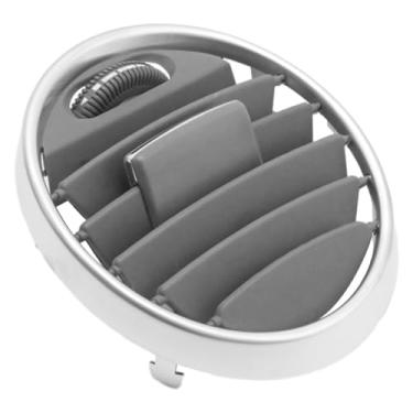 Imagem de Hoypeyfiy 1648301954 Grelhas de ventilação de ar condicionado lado esquerdo e direito, substituição para Mercedes Benz GL 350 450 550 2006-2012, ML 300 350 500 2005-2011, substitui A1648301954 (cinza)