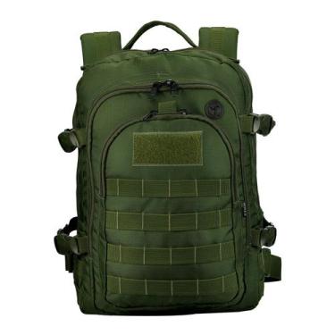 Imagem de Mochila Tática Titanium 35L - RESGATE MILITARIA, Verde oliva