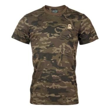 Imagem de Camiseta Camuflada PV Manga 3/4 - Resgate, Multicam black, P
