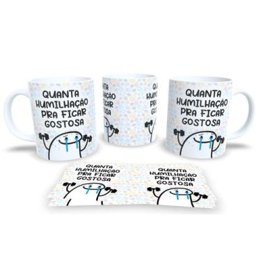 Imagem de Caneca de Porcelana Personalizada Flork Frases Engraçadas, Divertidas 