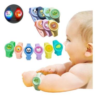 Imagem de Kit 3x Pulseiras Repelente Criança Bebê Proteção Natural - NoBrand