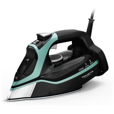 Imagem de Ferro a Vapor com Base de Aço Inoxidável e 400 Furos Microsteam para Diversos Tipos de Tecido, 110V, Rowenta