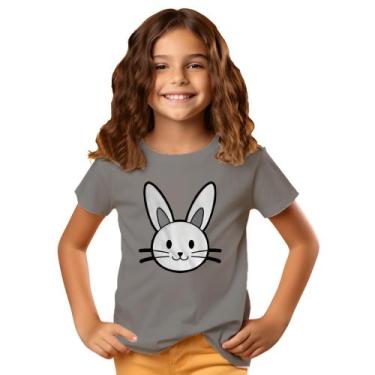 Imagem de Blusa camisa camiseta infantil Juvenil Menino Menina pascoa coelho est