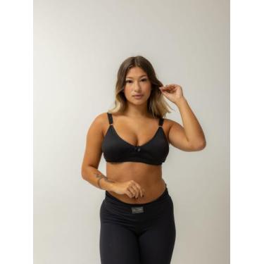 Imagem de Sutiã Reforçado Sem Aro Sustentação sem Bojo Básico Feminino Adulto Us