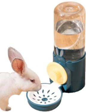 Imagem de Cama pequena para animais de estimação, cama de coelho para gatinho, chinchila, barraca para animais de estimação, caverna com almofada removível, casa quente de pelúcia semi-fechada para coelhinhos