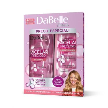 Imagem de Shampoo + Condicionador Dabelle Micelar Precioso 450ml