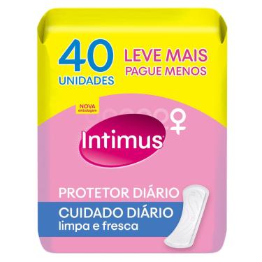 Imagem de Protetor diario intimus days s/perfume L40P30