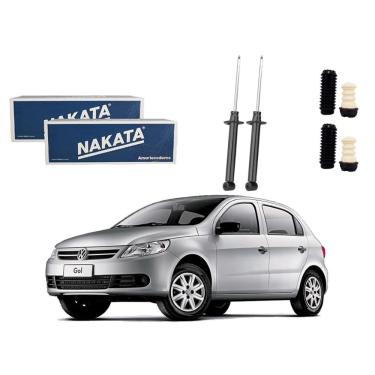 Imagem de Kit amortecedor traseiro nakata original volkswagen gol G5 1.0 1.6 2009 A 2013