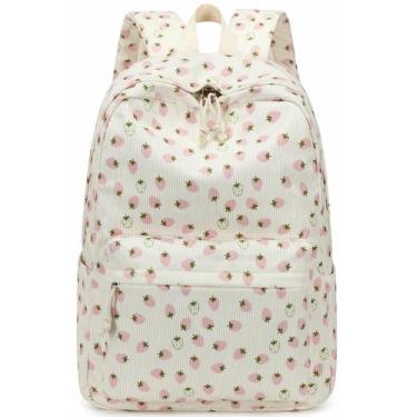 Imagem de Mochila Bluboon para meninas da escola, bolsa de livros de veludo cote