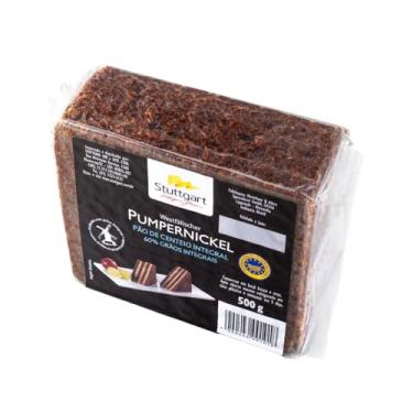 Imagem de Pão Pumpernickel Stuttgart 500g (centeio integral e malte)