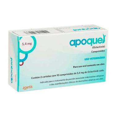 Imagem de Apoquel 5,4mg para Cães com 20 Comprimidos