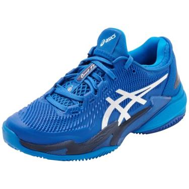 Imagem de ASICS Court Ff 3 Novak Clay Tênis masculino, Azul atum prata pura, 40