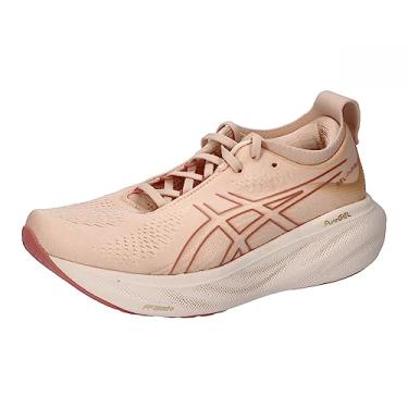 Imagem de ASICS Tênis de corrida feminino Nimbus 25 Road Fúcsia, damasco, 38 BR