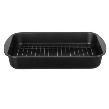 Imagem de Assadeira Antiaderente Funda Com Grelha 40Cm - Multiflon