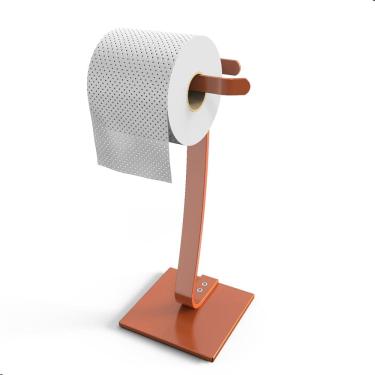 Imagem de Porta Papel Higiênico de Chão Suporte Papeleira Rose FS