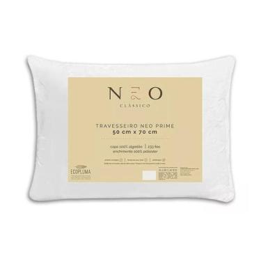 Imagem de Travesseiros Camesa Neo Prime Percal 233 Fios Ecopluma 50x70cm