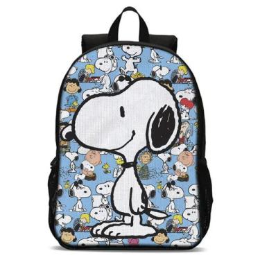Imagem de Mochila Escolar Infantil Avulsa Estampa Cachorrinho Fofo Clássico com 