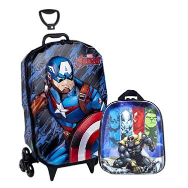 Imagem de Mochila Infantil Marvel Pequena - 100617