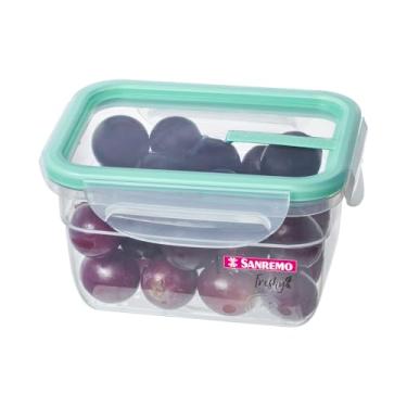Imagem de Sanremo - Pote Plástico Hermético de 537ml e Tampa com Travas, Linha Freshy