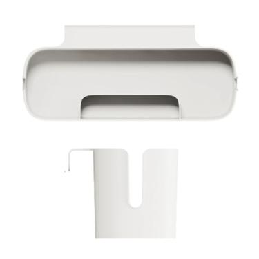 Imagem de Cesta Suspensa, Caixa De Tecido Multifuncional, Recipiente De Armazenamento, Economia De Espaço, Caixa De Armazenamento De Maquiagem Para Cozinha Doméstica(Branco)