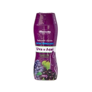 Imagem de Sabonete Intimo Uva e Açaí 200ml - Rhenuks Cosméticos