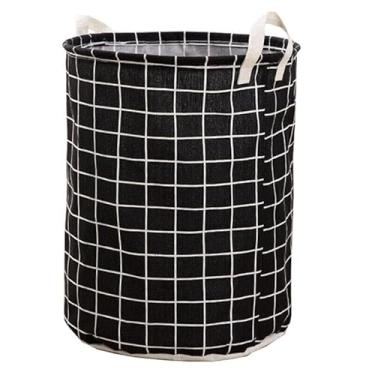 Imagem de Cesto De Roupa Suja Organizador de Brinquedos Dobrável